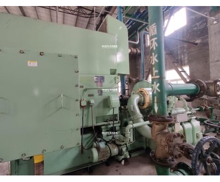 東元西屋配空壓機(jī)650KW電機(jī)現(xiàn)場(chǎng)保養(yǎng)，更換軸瓦